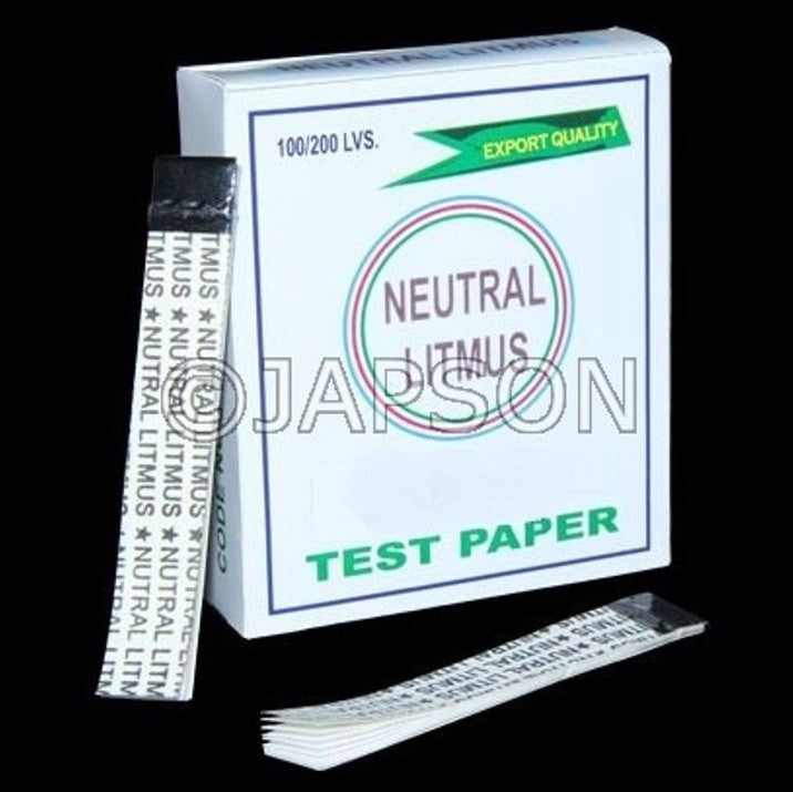 Neutral Litmus Paper Neutral Litmus Paper